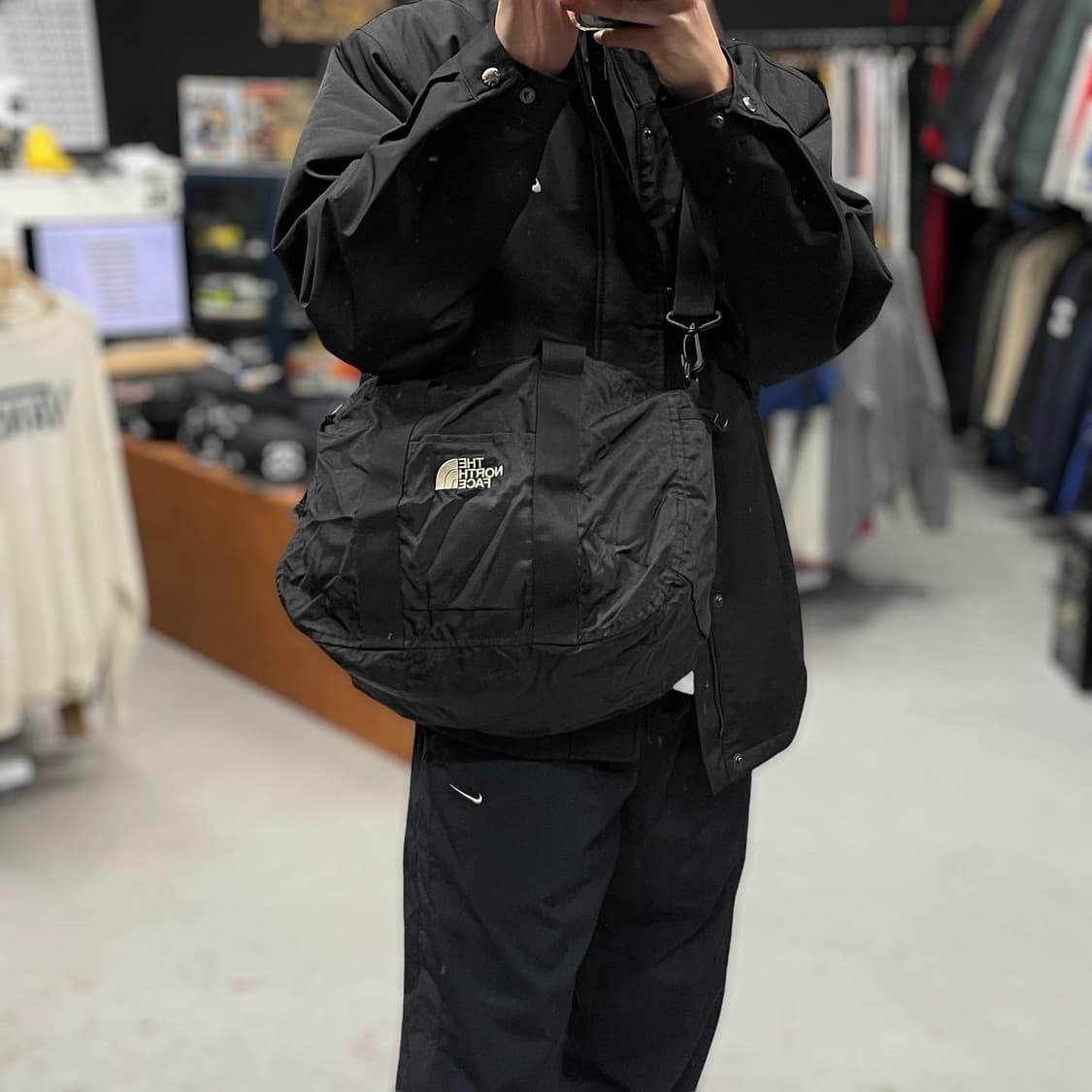 노스페이스 투웨이 크로스백 상품이미지4