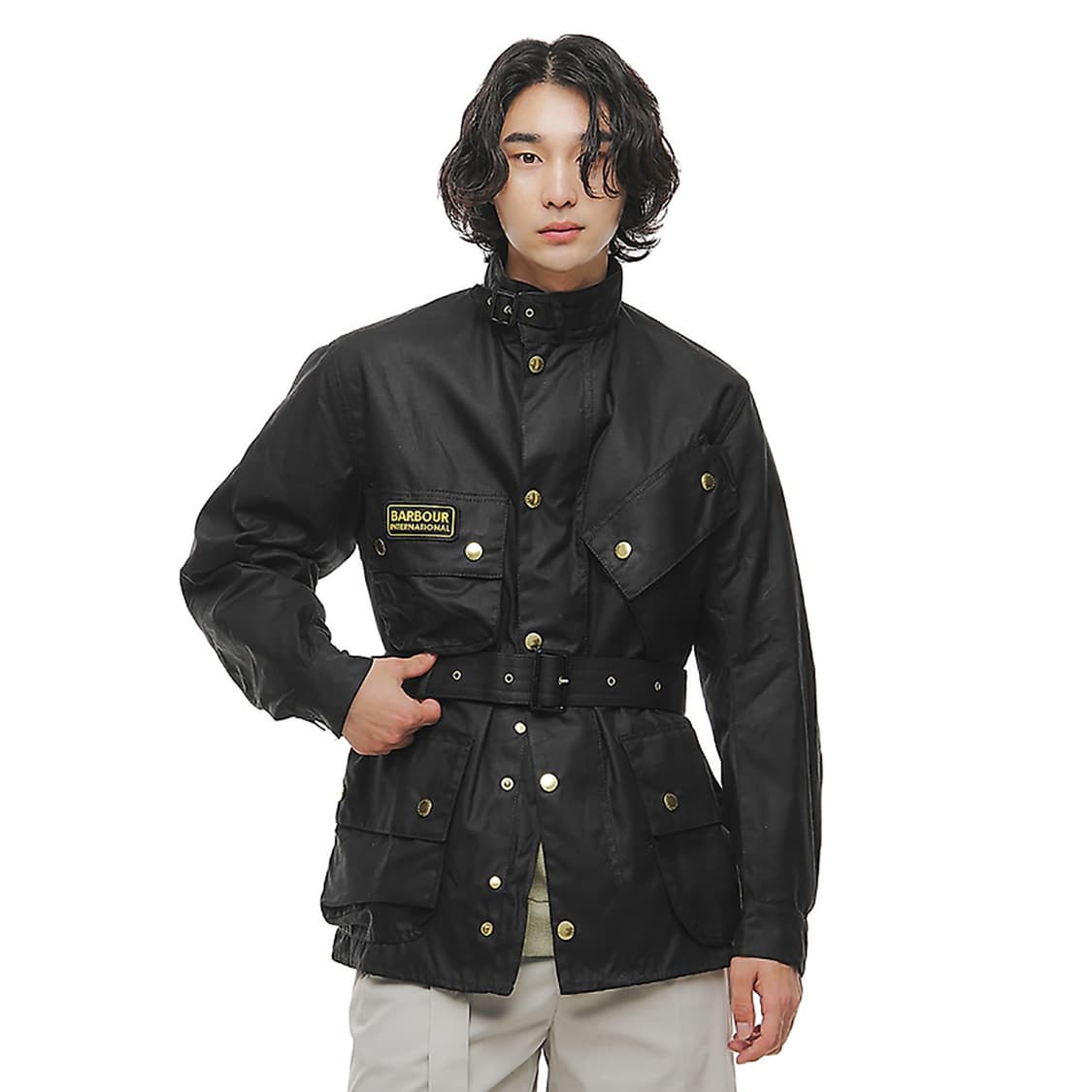 [36] 바버 인터내셔날 오리지날 재킷 - 블랙 / MWX0004BK51 상품이미지10