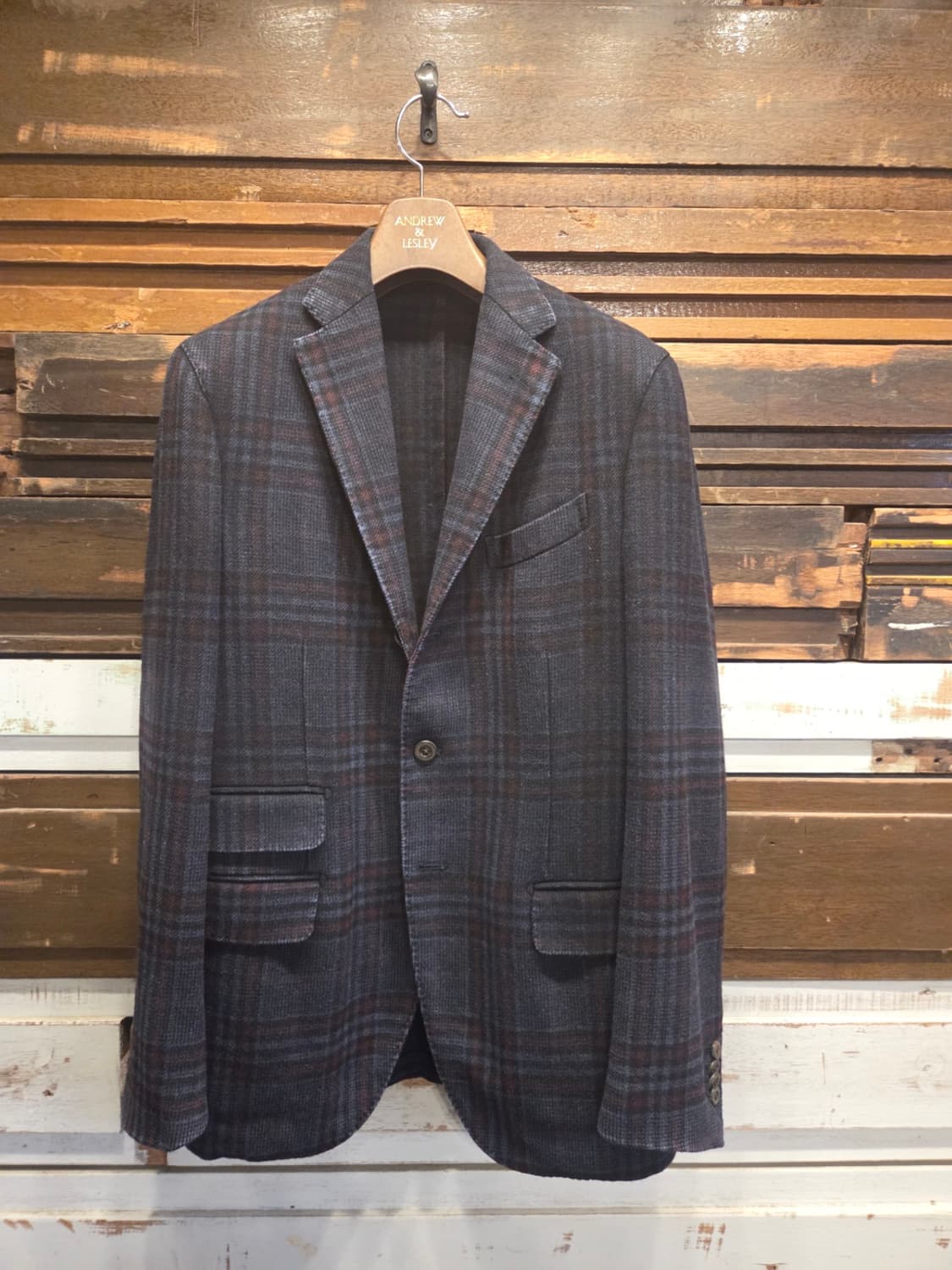 이탈리아 브랜드 볼리올리 트위드자켓 상품이미지1