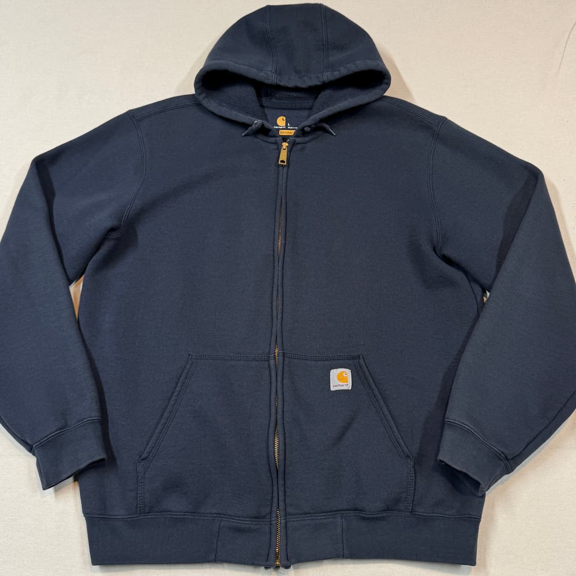 L) 칼하트 미드웨이트 오리지널핏 후드집업 네이비 상품이미지2