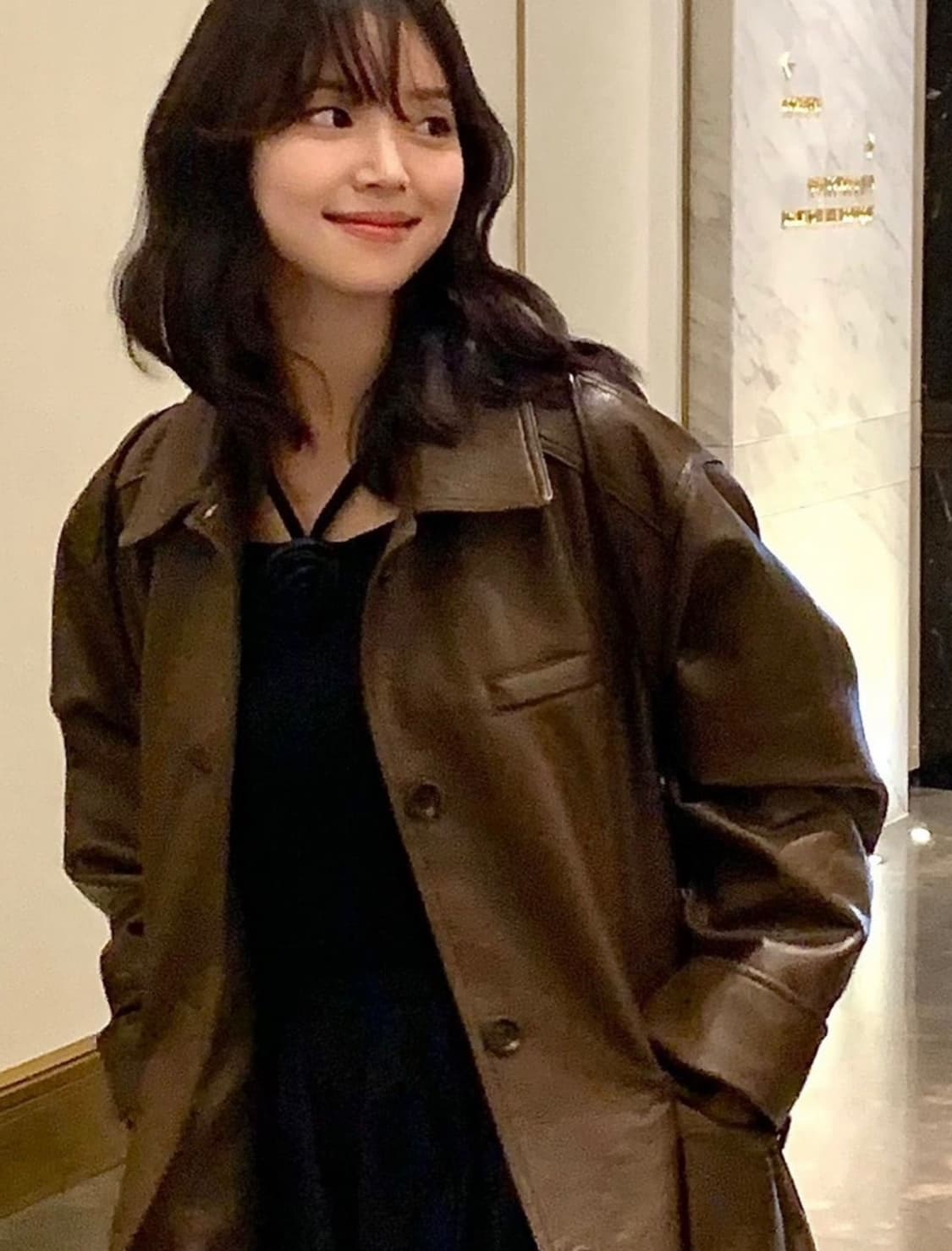 Theohyou 더오유 빈티지 비건 레더 자켓 상품이미지3