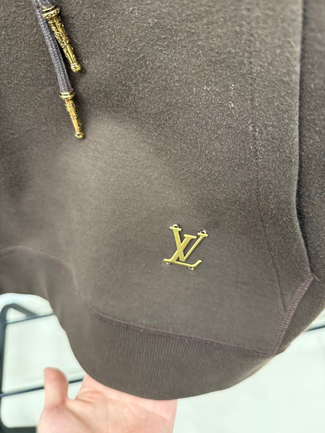 루이비통 신형 엠브로이더드 후드티 S 상품이미지6