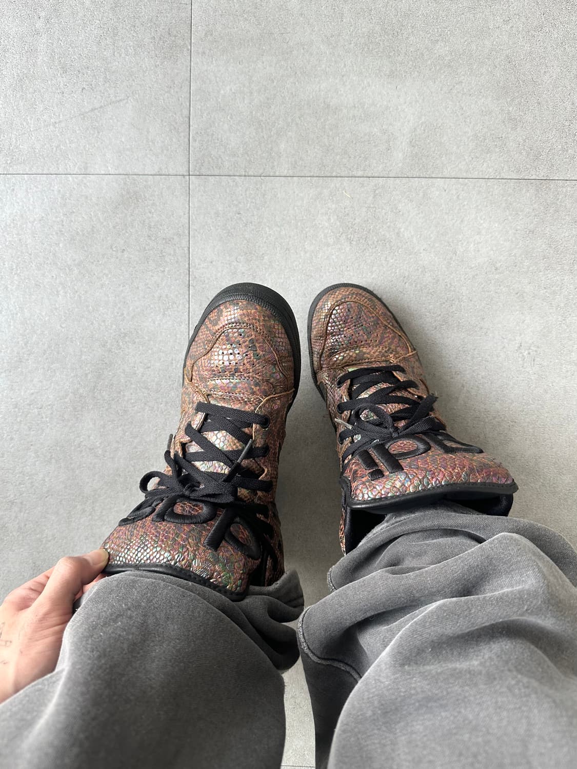 제레미스캇 인스틴트 하이 뱀피 상품이미지2