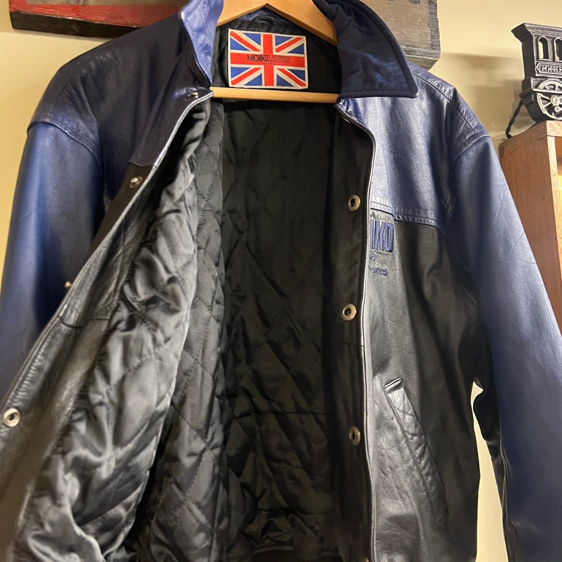 MICHIKO LONDON KOSHINO Leather Stadium 상품이미지6