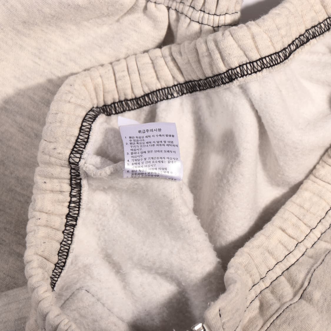 무아무아 크롭 스웻 집업 B608 상품이미지3