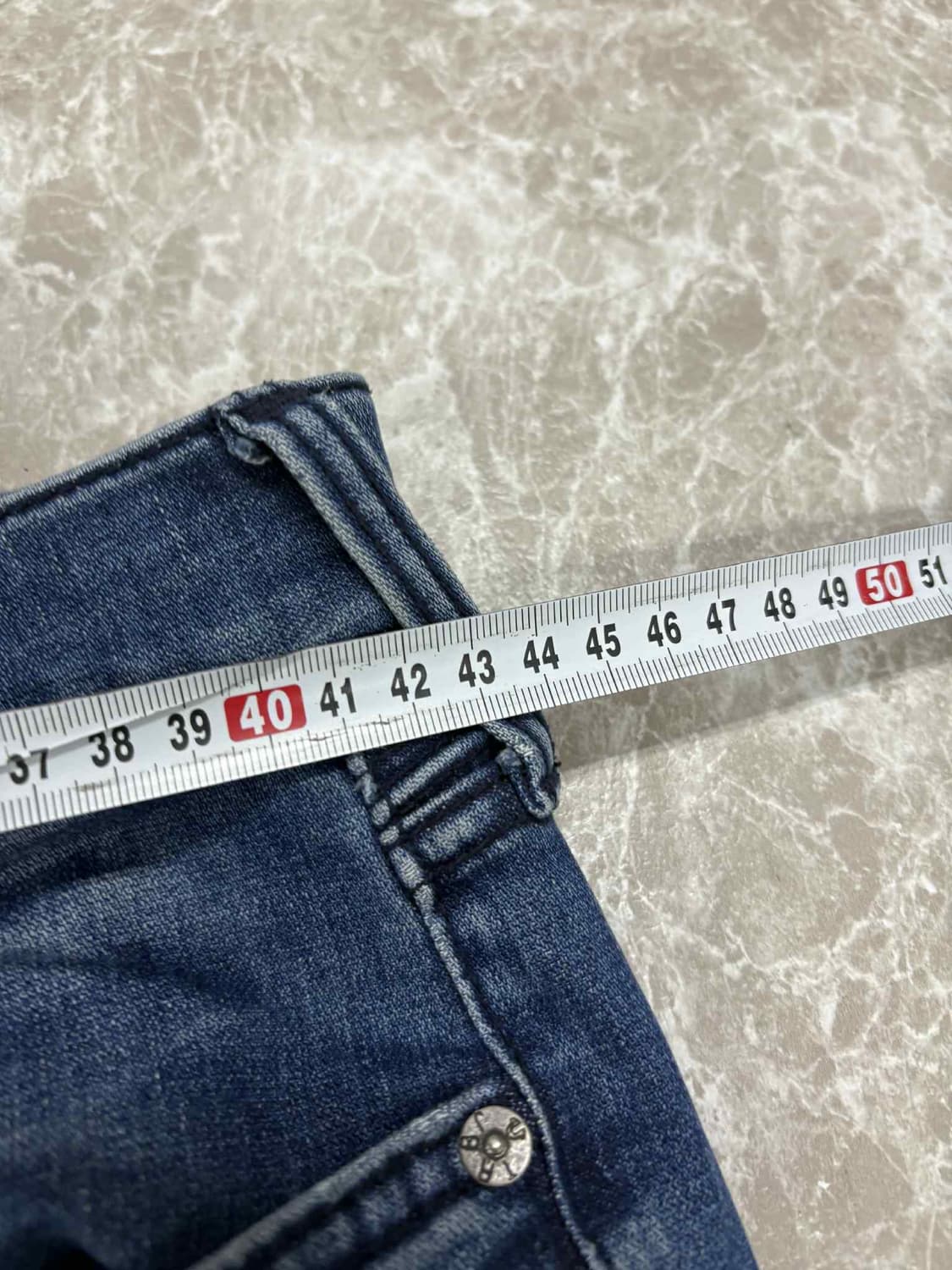 트루릴리젼 포켓 카고 바이커 데님 청바지(32) 상품이미지6