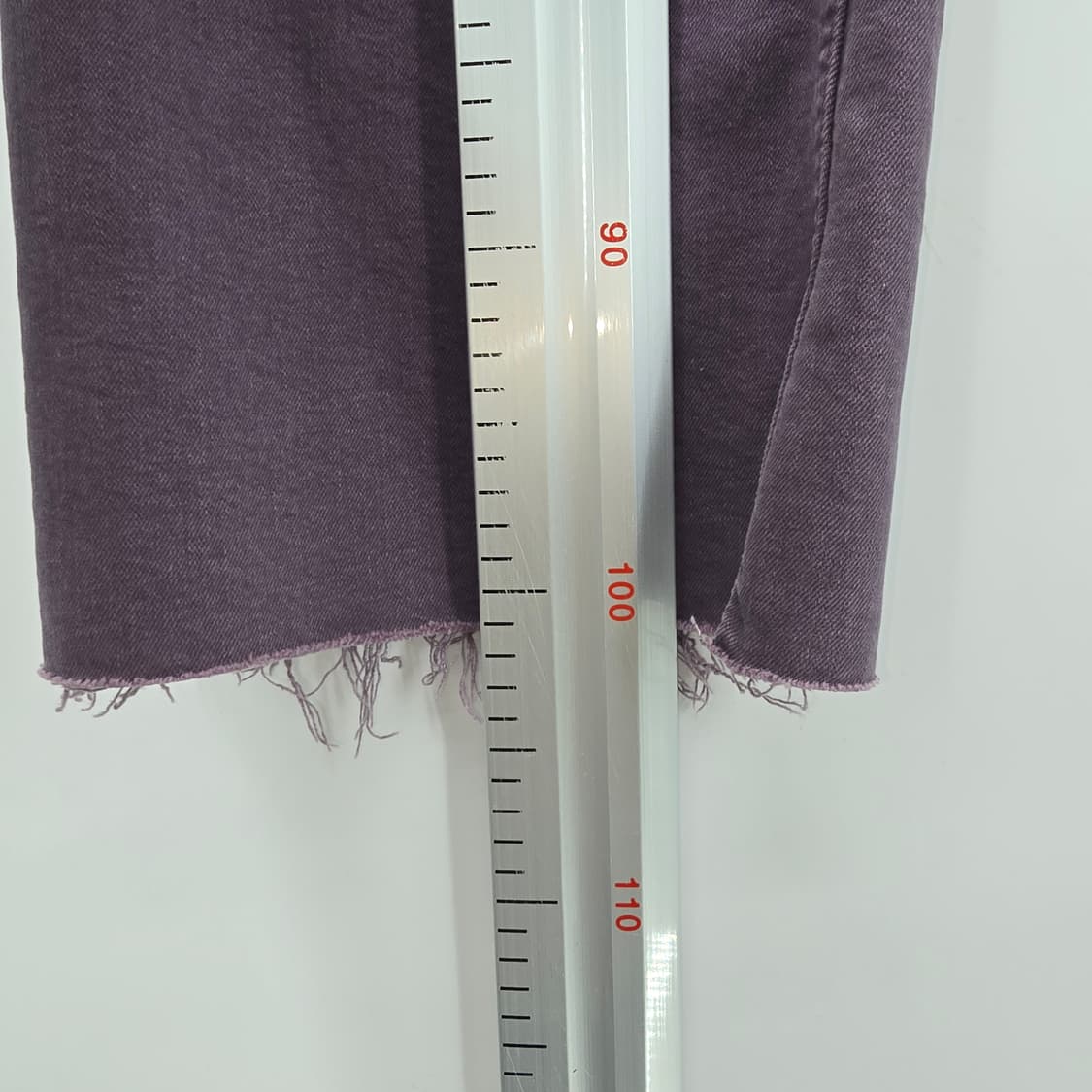 ZARA 마린 스트레이트 데님 보라색 24" [A40256] 상품이미지3