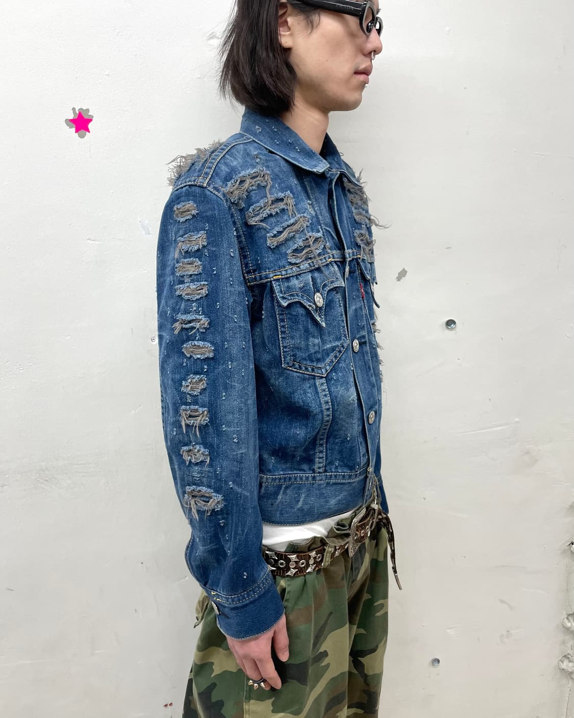  Levi's Distressed Denim Washing Jacket 상품이미지7