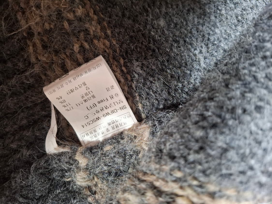 (마지막특가) 바인드 니트 후드가디건 상품이미지4