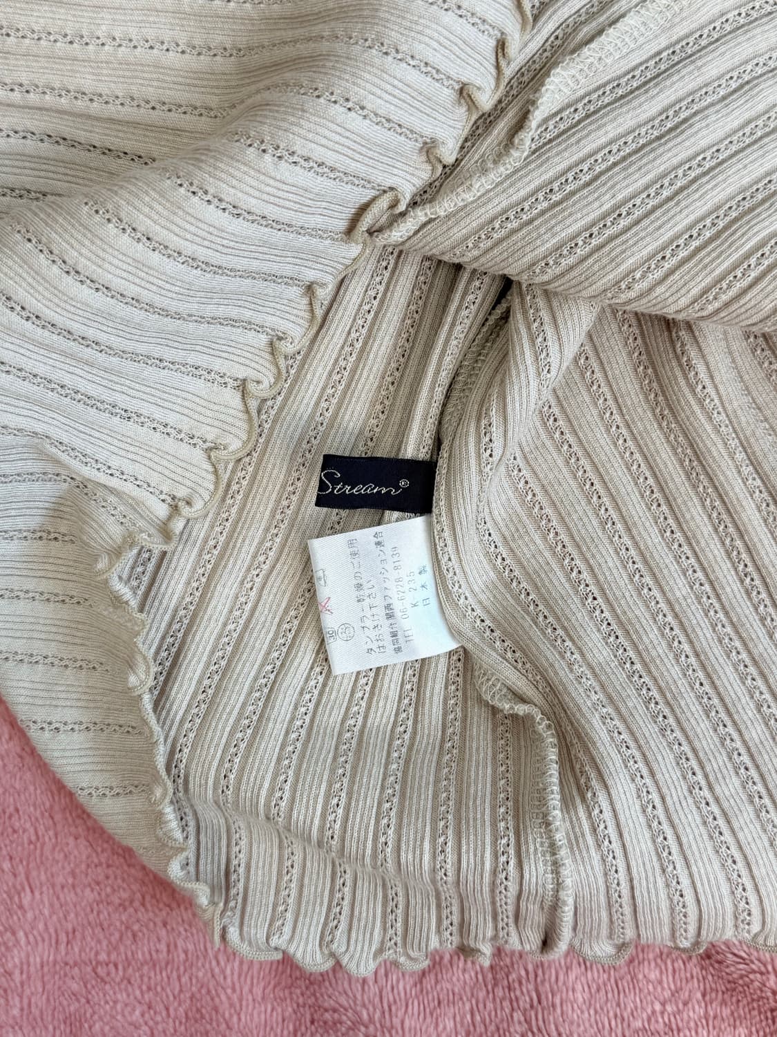 Clean Stream 니트 탑 상품이미지5