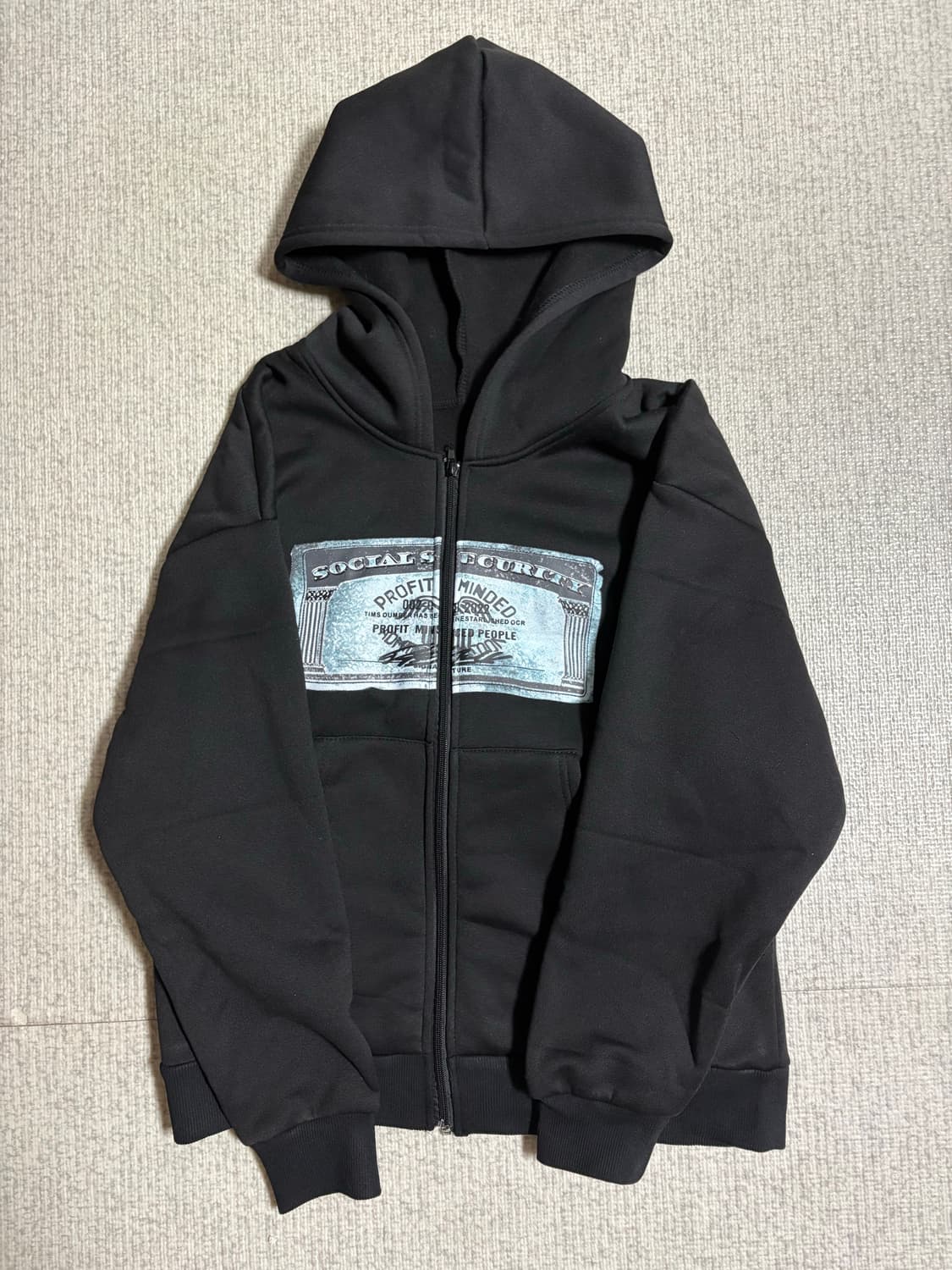 빈티지 후드집업 상품이미지1