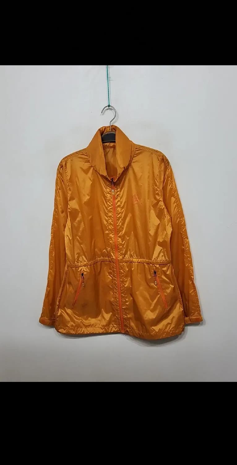 (100) 빈폴 바람막이 점퍼 오렌지색 아웃도어 윈드스토퍼 자켓  상품이미지1