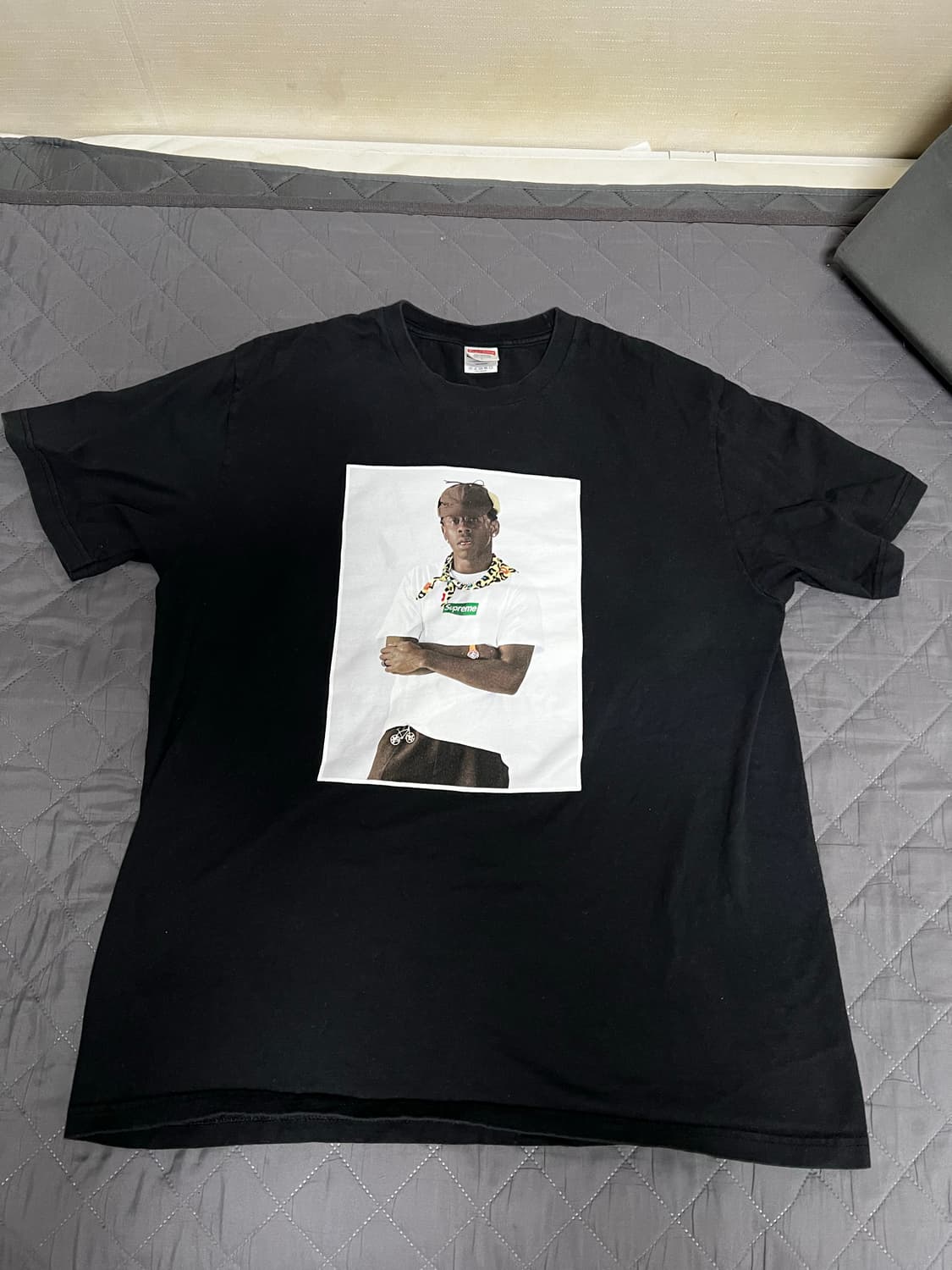 슈프림 타일러 더 크리에이터 티셔츠 블랙 - 24FW (L) 판매 상품이미지3