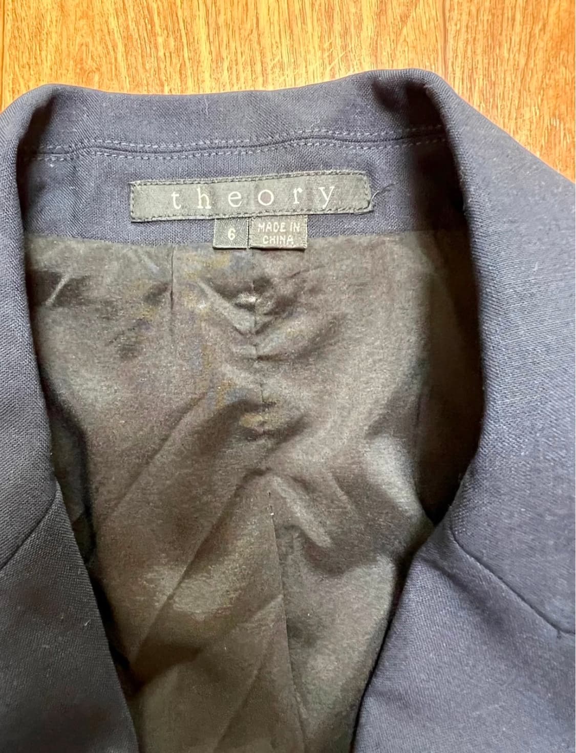 띠어리 Nichelle 울 테일러 블레이저 상품이미지4