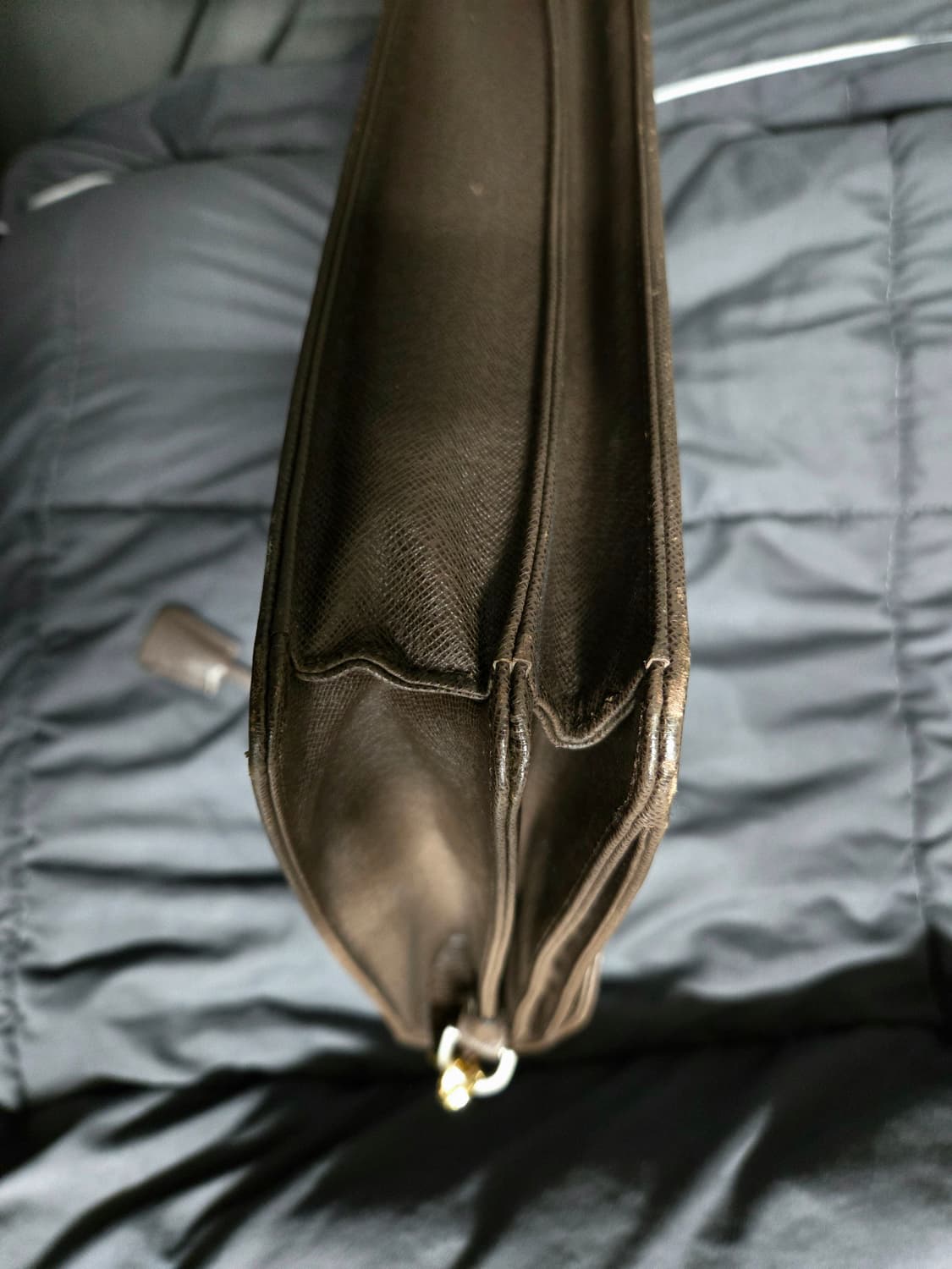 샘소나이트 브리프케이스 브라운 카우레더 사피아노 소가죽 서류가방 사첼백 상품이미지8