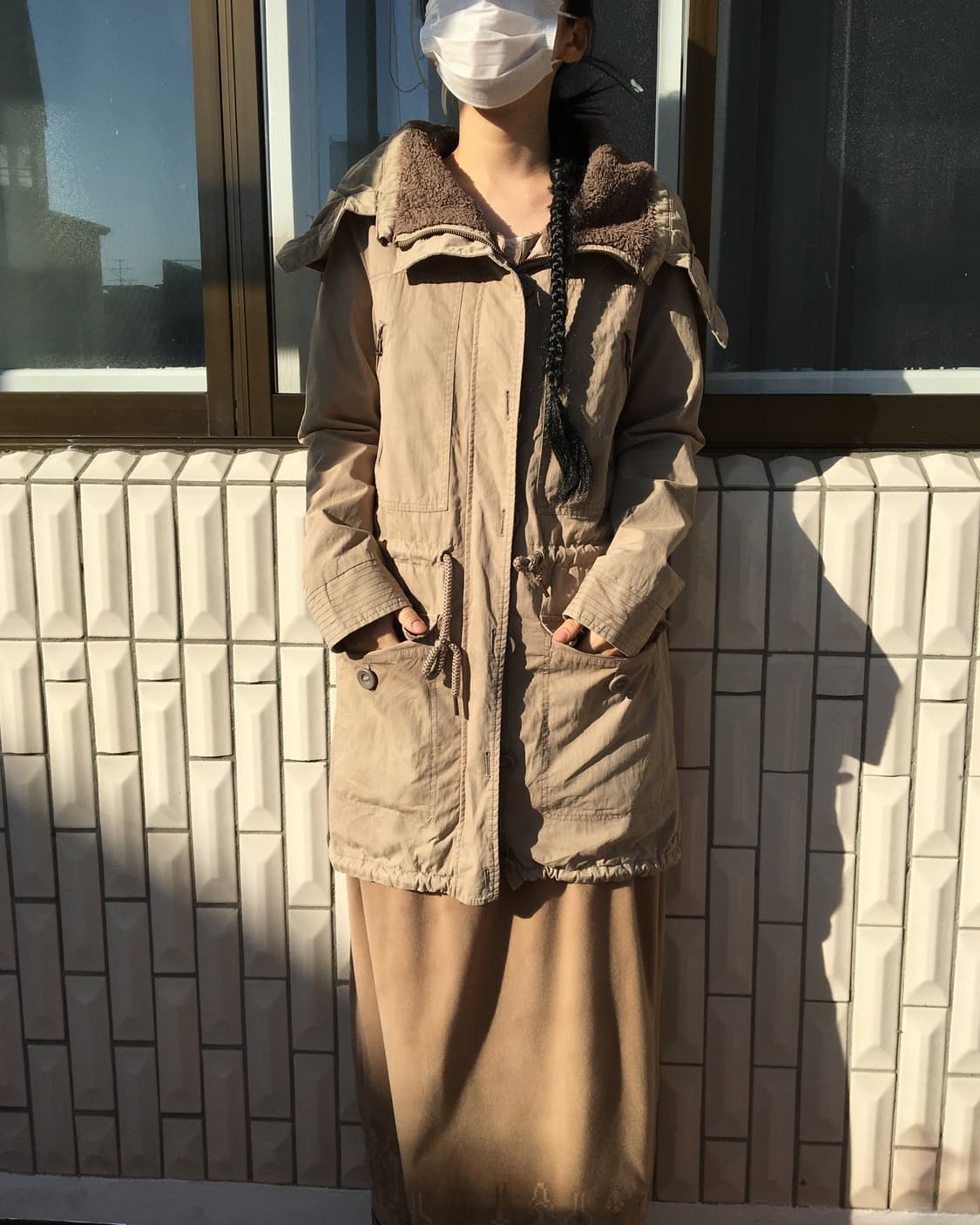 High neck filed jacket 상품이미지1