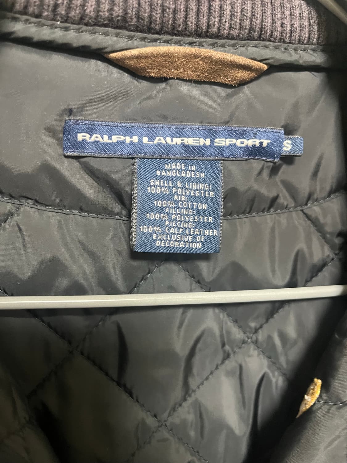 랄프로렌 퀼팅 조끼 블랙 상품이미지6