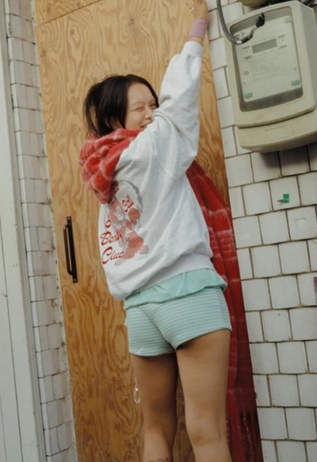 MINJIENA Boxing cat sweatshirts 상품이미지4