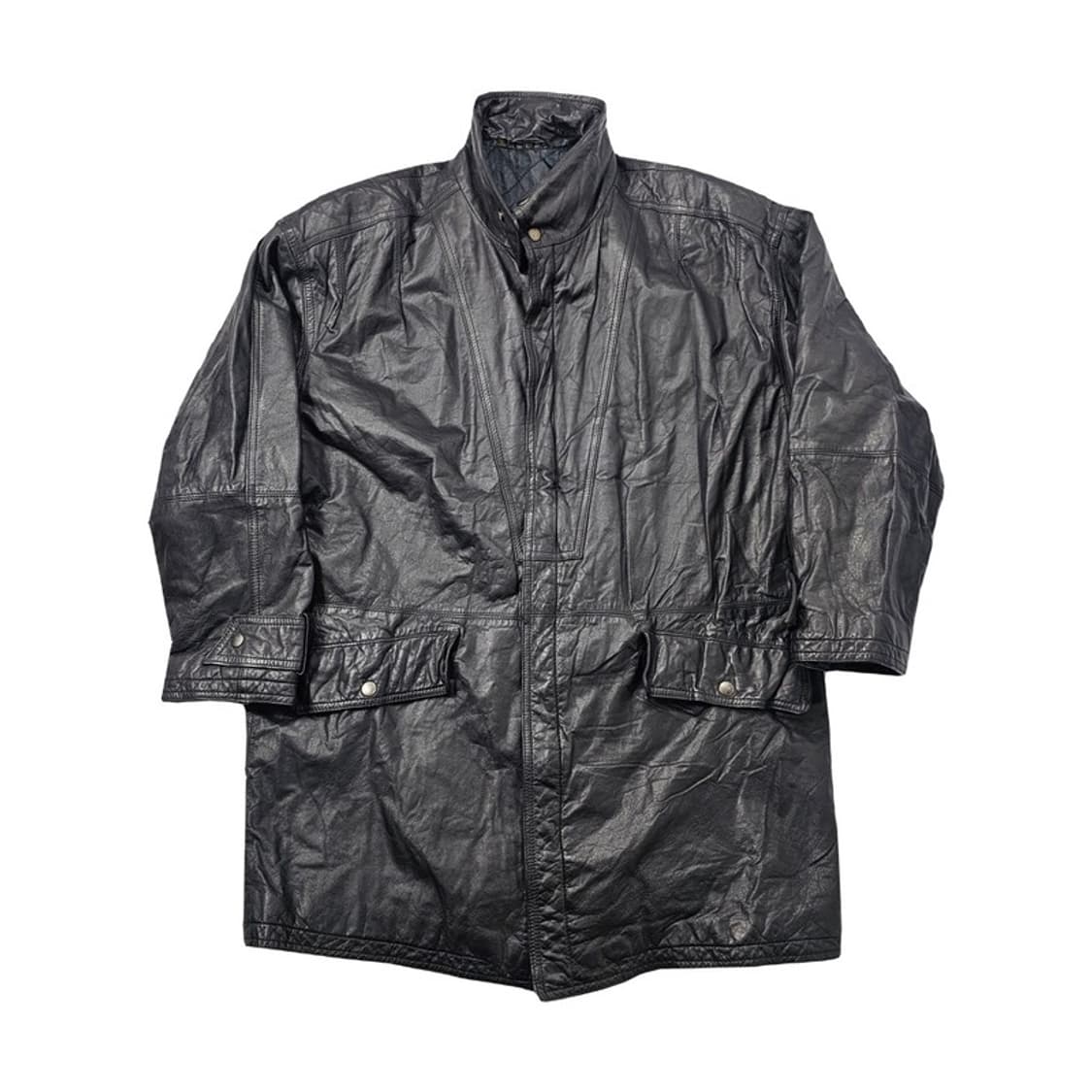 빈티지 소가죽 자켓 L 상품이미지1