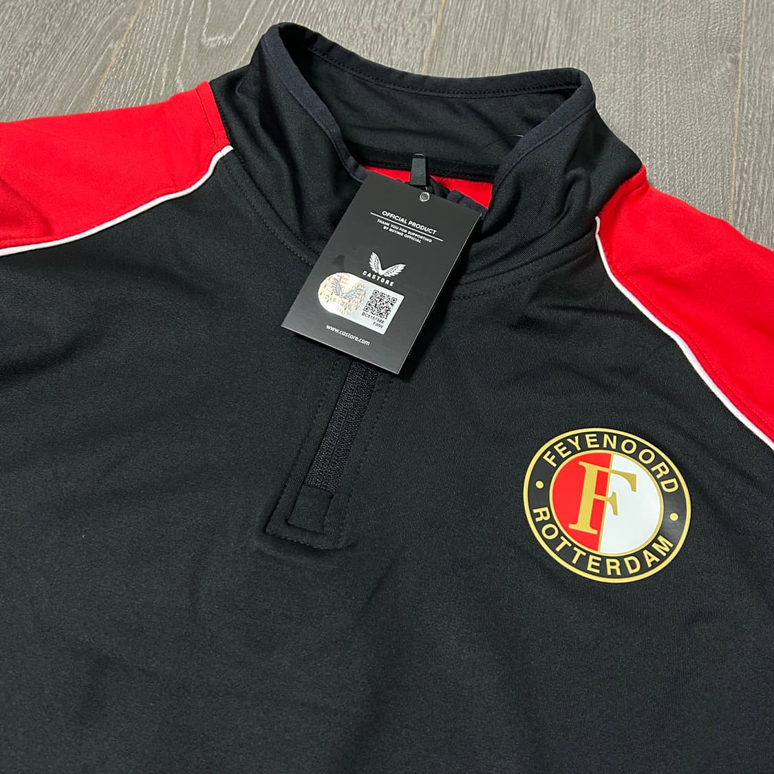 (새상품) 페예노르트 1/4 집업탑 상품이미지2