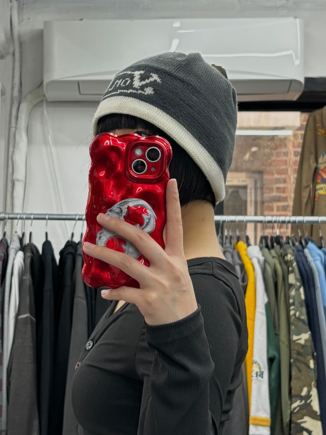 본더치 그레이 비니 상품이미지2