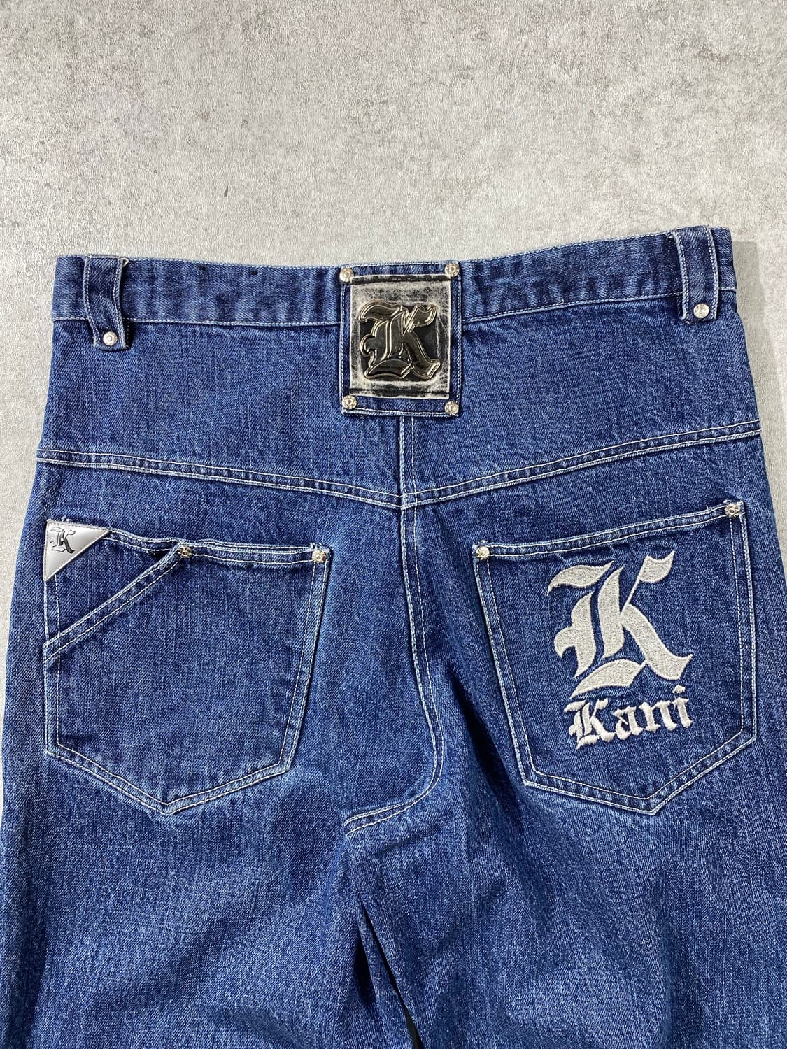 [32] 90-00s Karl Kani 칼카니 루즈와이드 핏 데님팬츠 상품이미지6