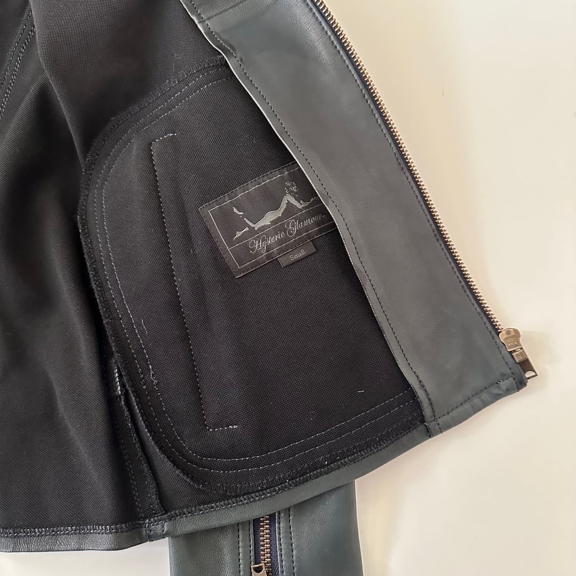 히스테릭글래머 hysteric glamour 양가죽 자켓 상품이미지6