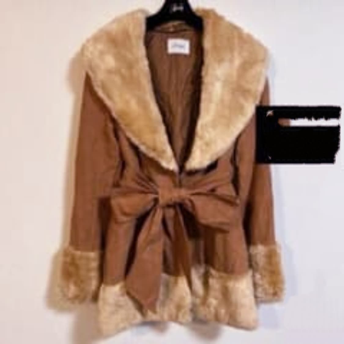 빈티지 퍼 자켓코트 라떼히메로맨틱갸루 핀터깔 캐캐체 양산형지뢰계 펑크로리 상품이미지2