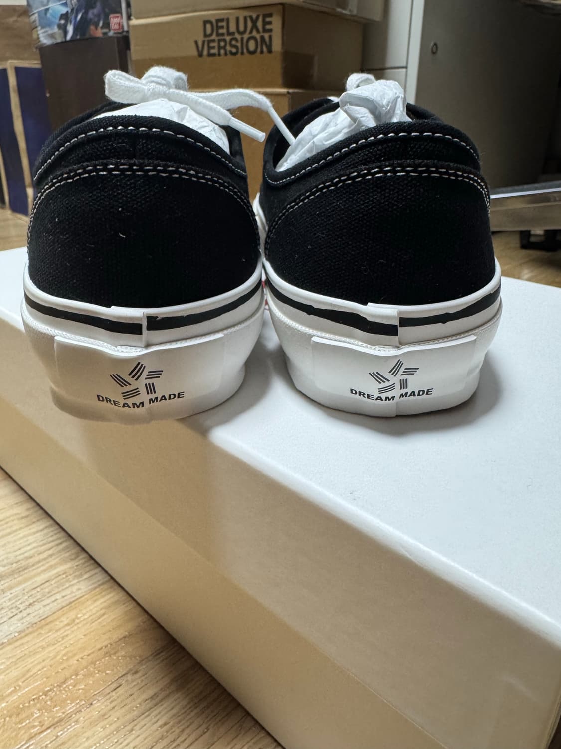 (39)카미야 하크 벌커나이즈 스니커즈 블랙 상품이미지3