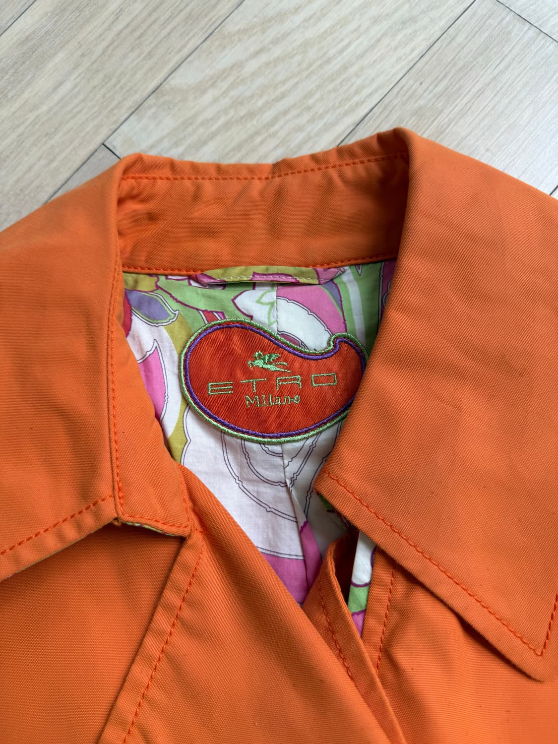 [정가300이상] ETRO 얼굴 화사해지는 트렌치코트 에트로 상품이미지3