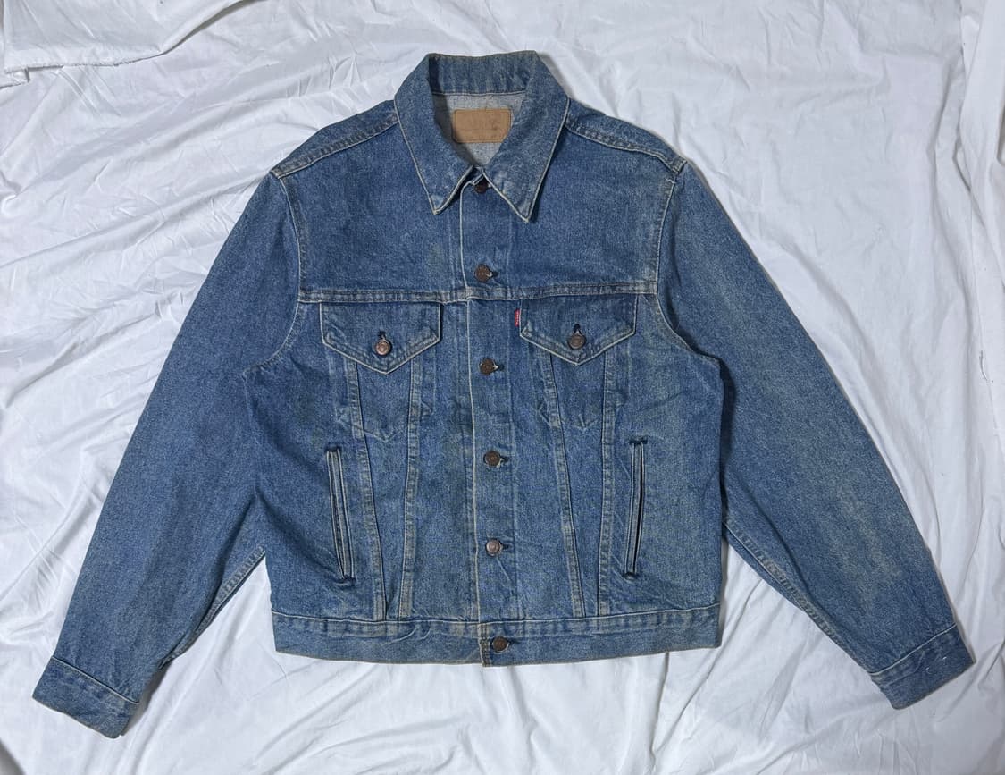 80s usa 리바이스 70506 데님 자켓 상품이미지1
