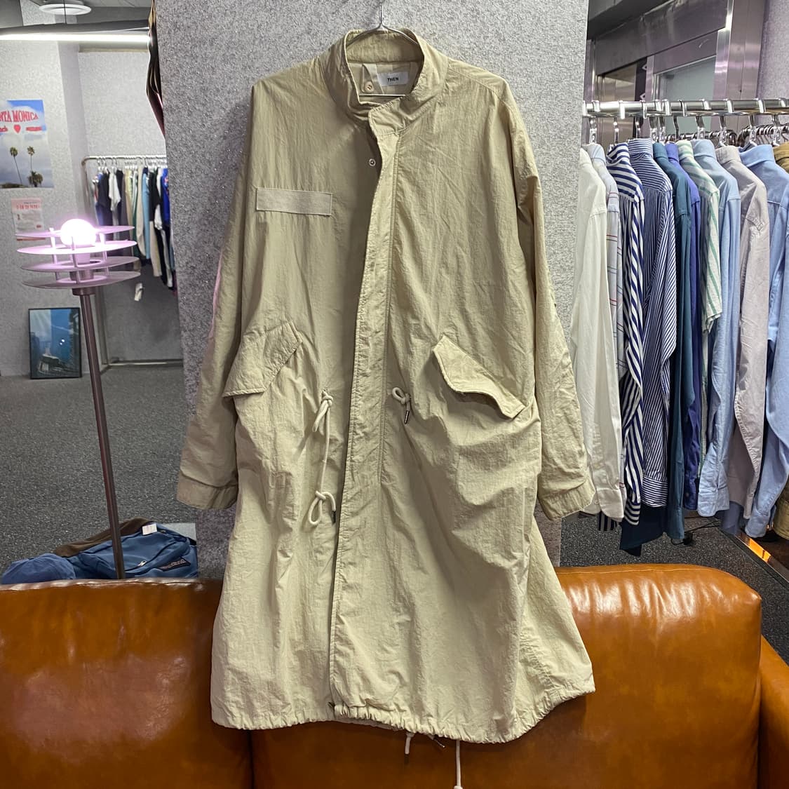 THEN 아이보리 나일론 피쉬테일 B4604 상품이미지2