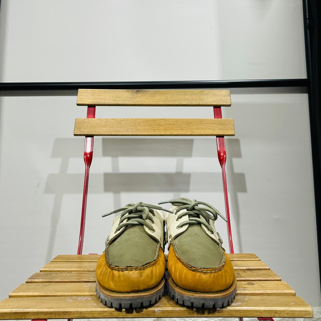 260) 팀버랜드 로퍼 남성 남자 구두 어센틱 3아이 보트슈즈 상품이미지1