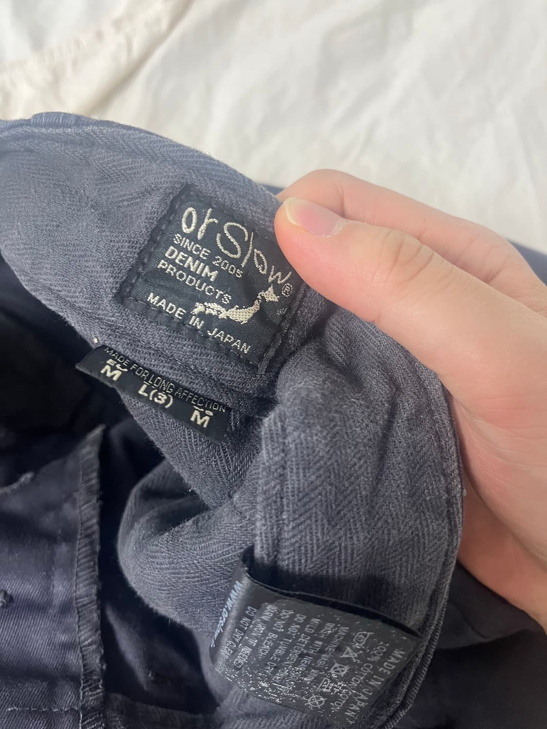 [L]오어슬로우 빈티지핏 아미 트라우저 상품이미지5