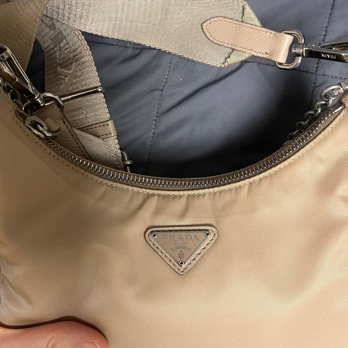 프라다 테수토 호보백 베이지 상품이미지3
