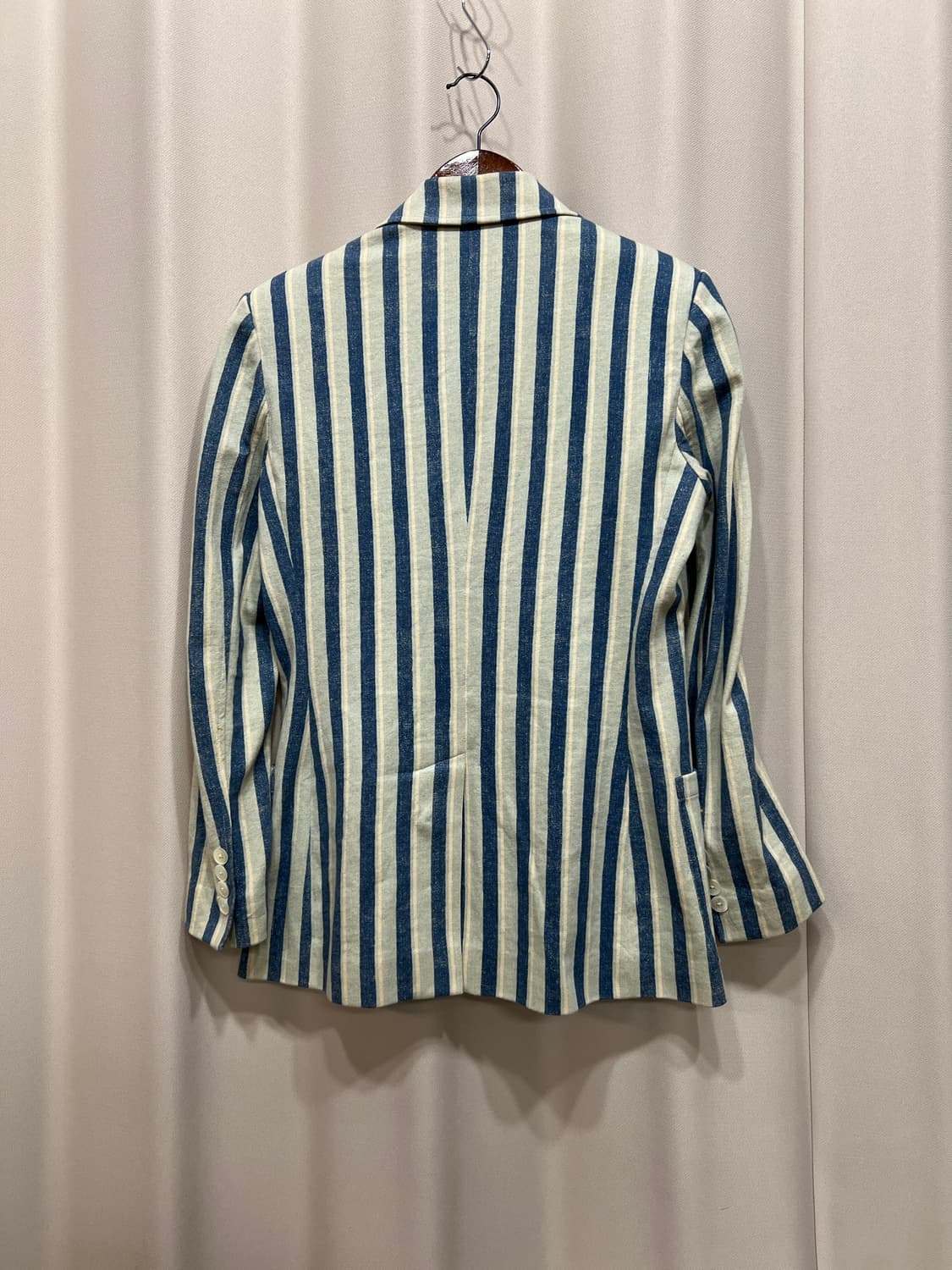 폴로 랄프로렌 스트라이프 3버튼 블레이저 상품이미지5