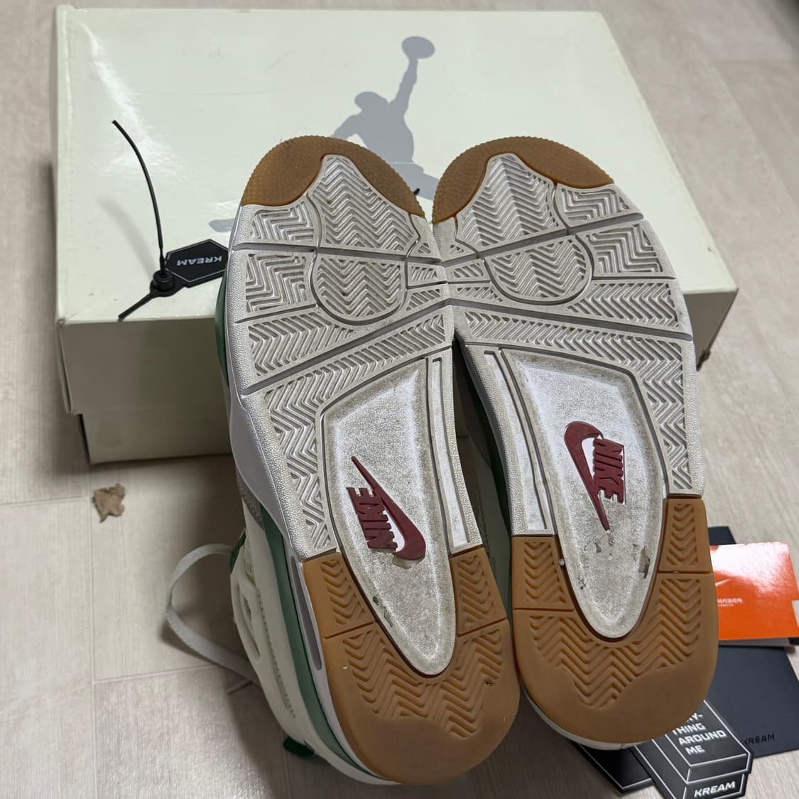 (275) 나이키 에어조던4 sb 파인그린 상품이미지6