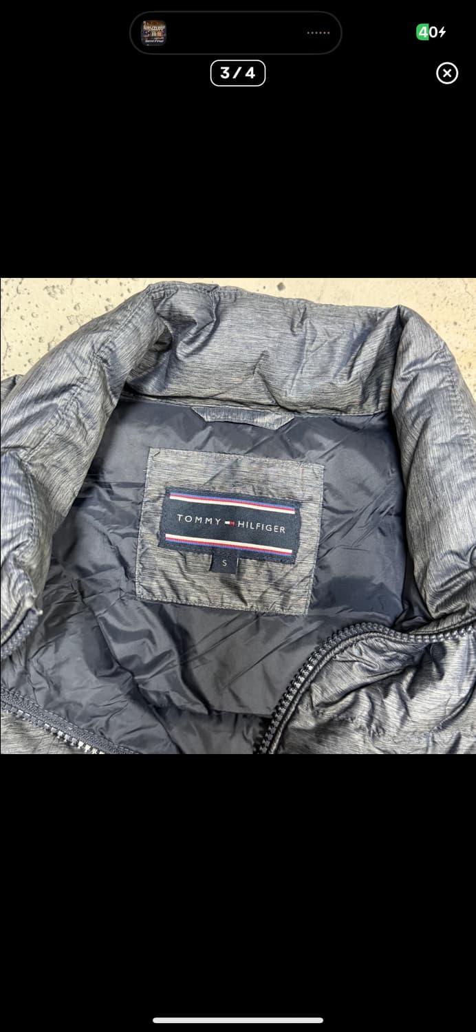  (바배) 타미 힐피거 경량 패딩 상품이미지3