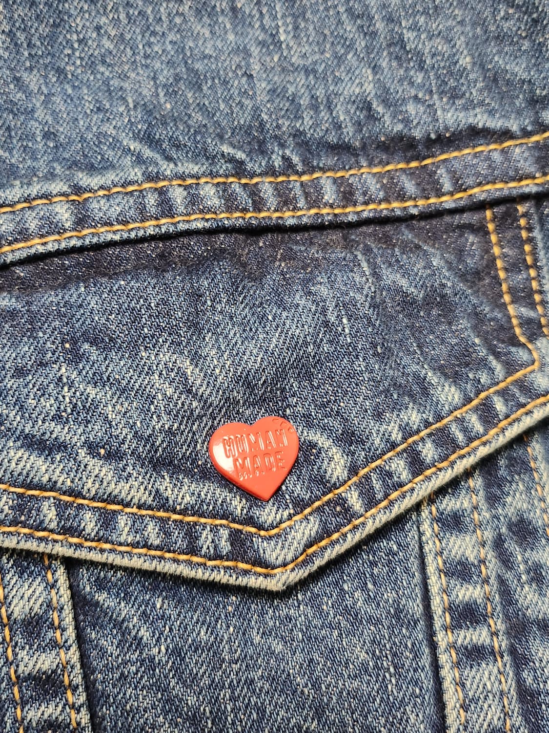 휴먼메이드 보아 라인드 데님 자켓 상품이미지4