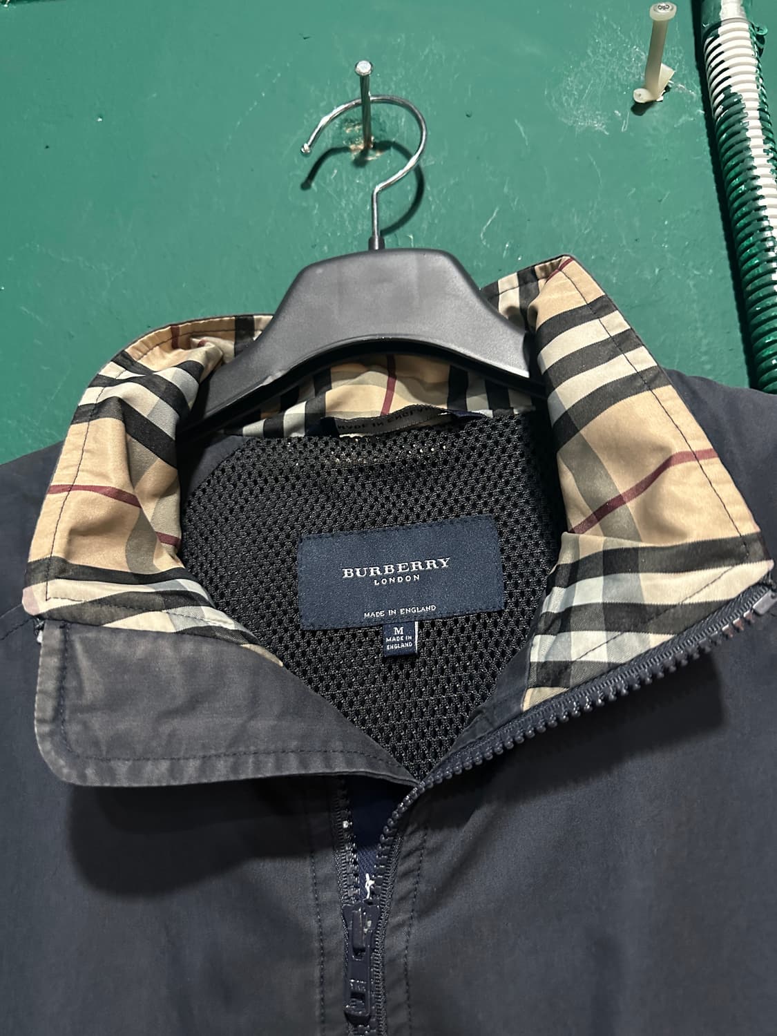 버버리 노바체크카라 바람막이 100사이즈 상품이미지7