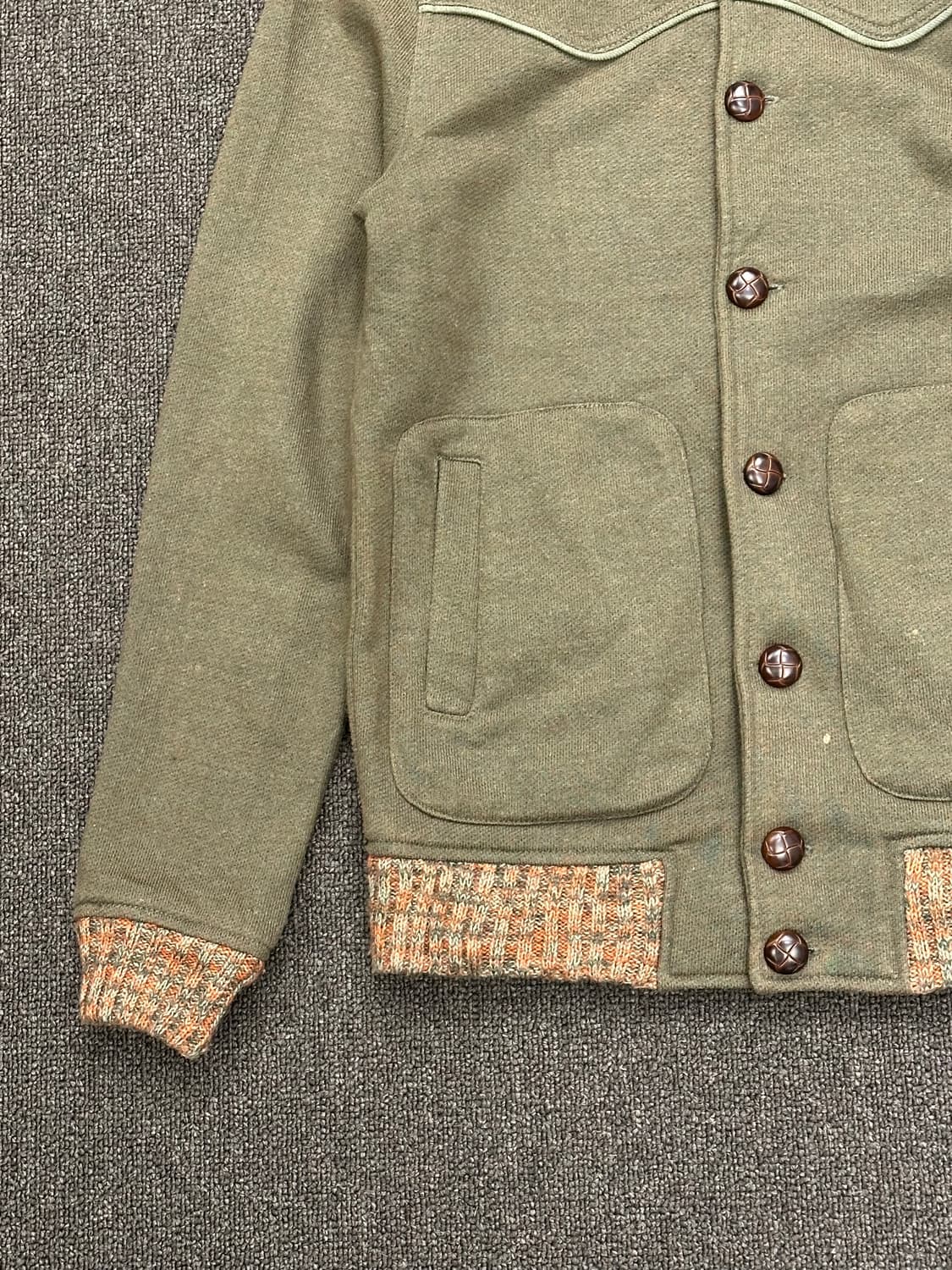 M)크리프메이어 빈티지 숄카라 자켓 상품이미지2