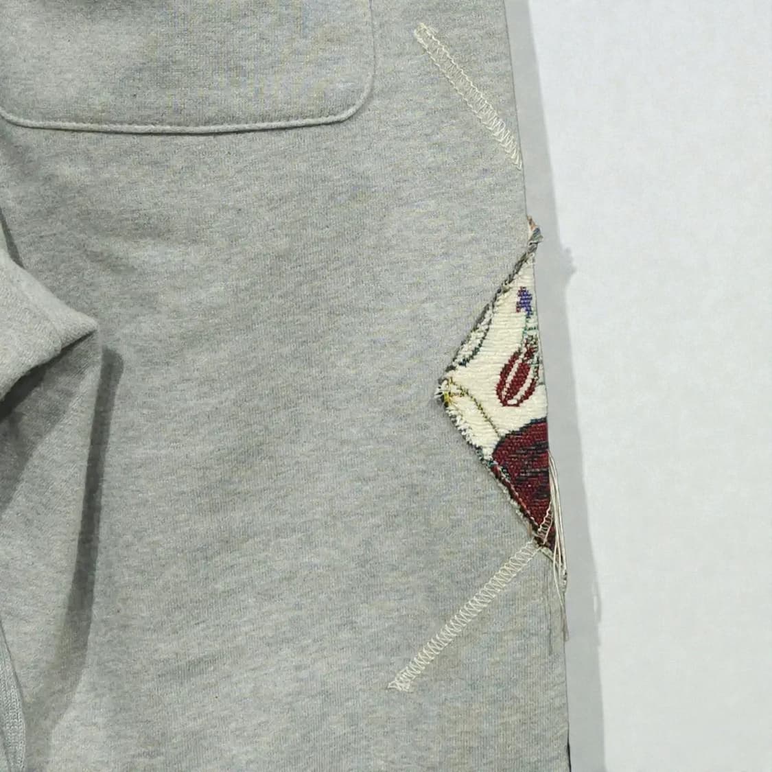 OPEN YY 오픈와이와이 아가일 패치 기모 라운지 팬츠 M 상품이미지8