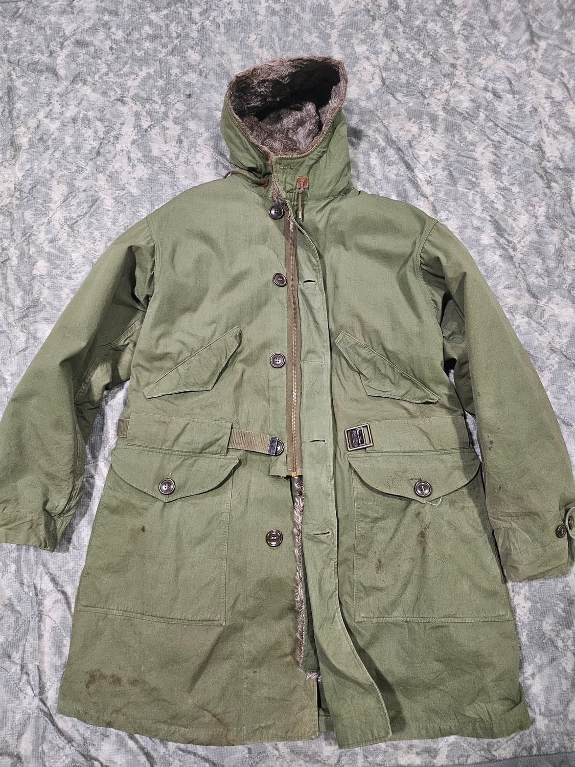 40s 미군오리지날 M47 장진호파카 풀셋 상품이미지2