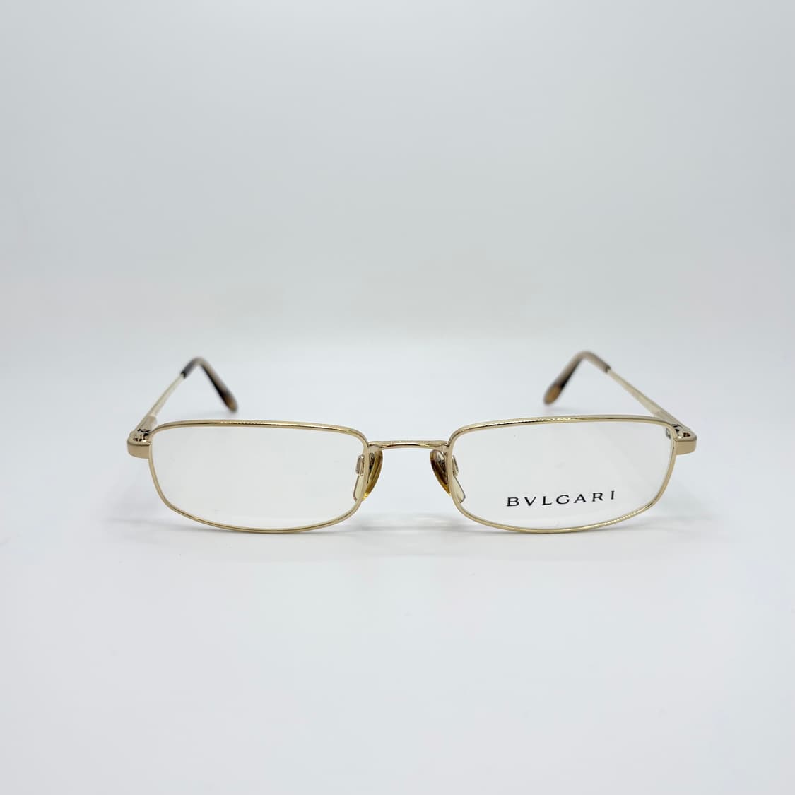 BVLGARI 불가리 골드 스퀘어 긱시크 안경 상품이미지3
