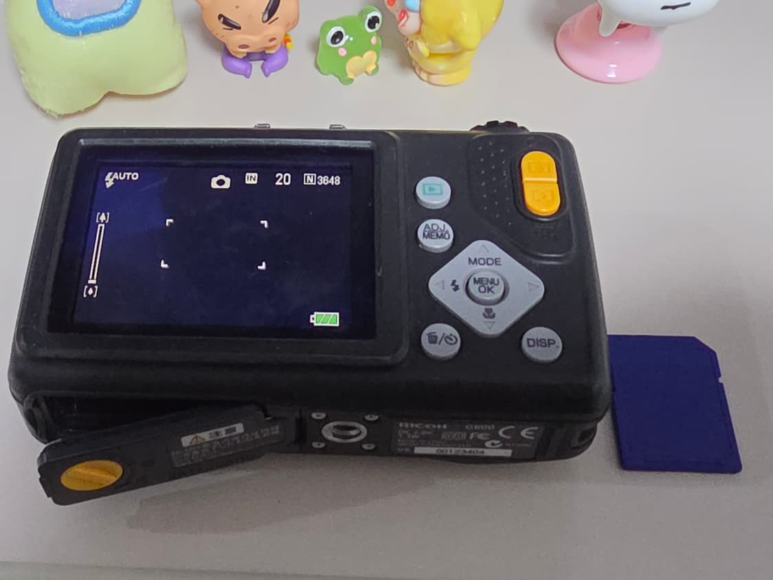 리코 G600 빈티지 디지털 방수 카메라 상품이미지8