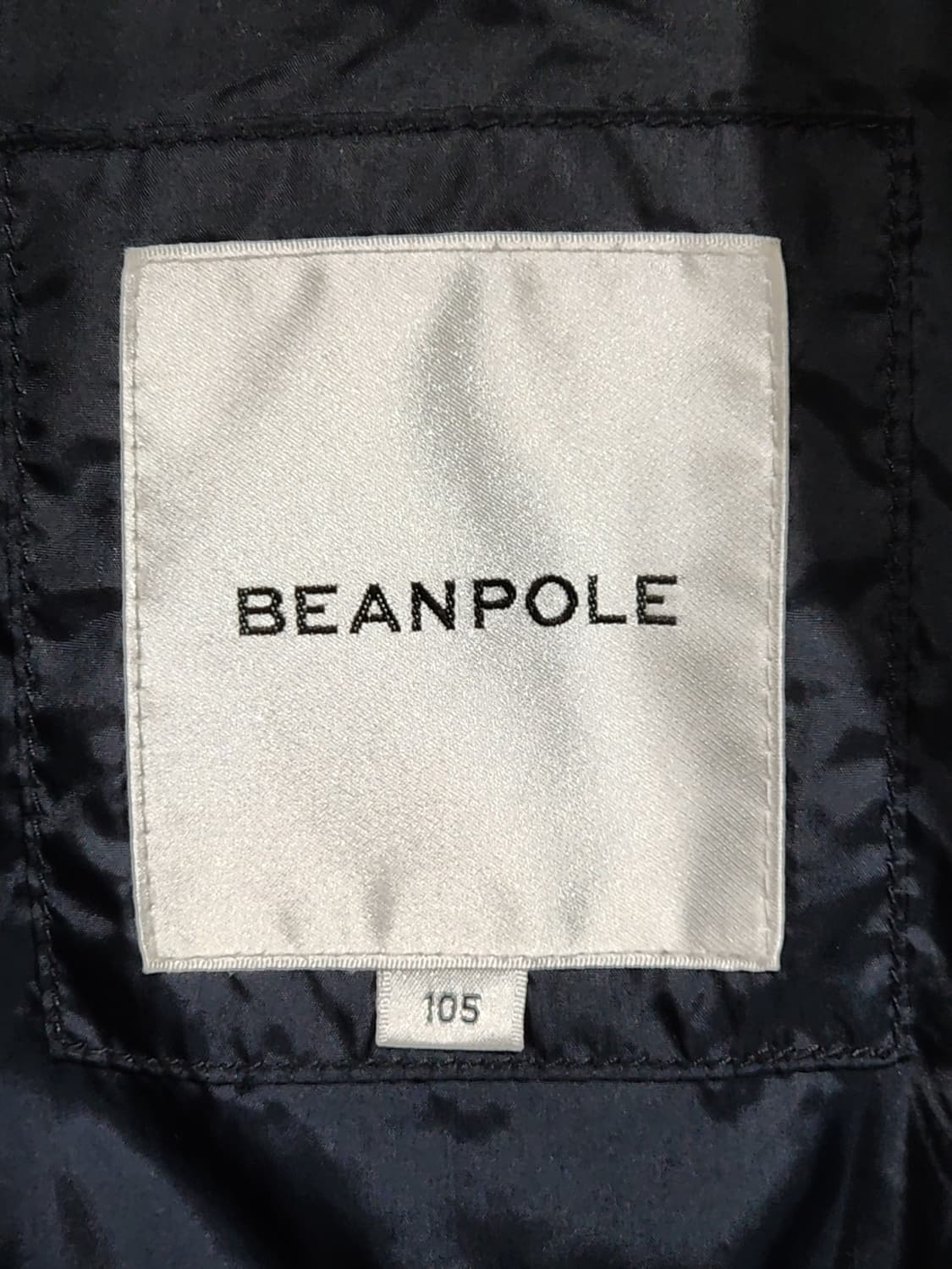 (105) 빈폴 퀼팅자켓 네이비 누빔점퍼 캐주얼  상품이미지3