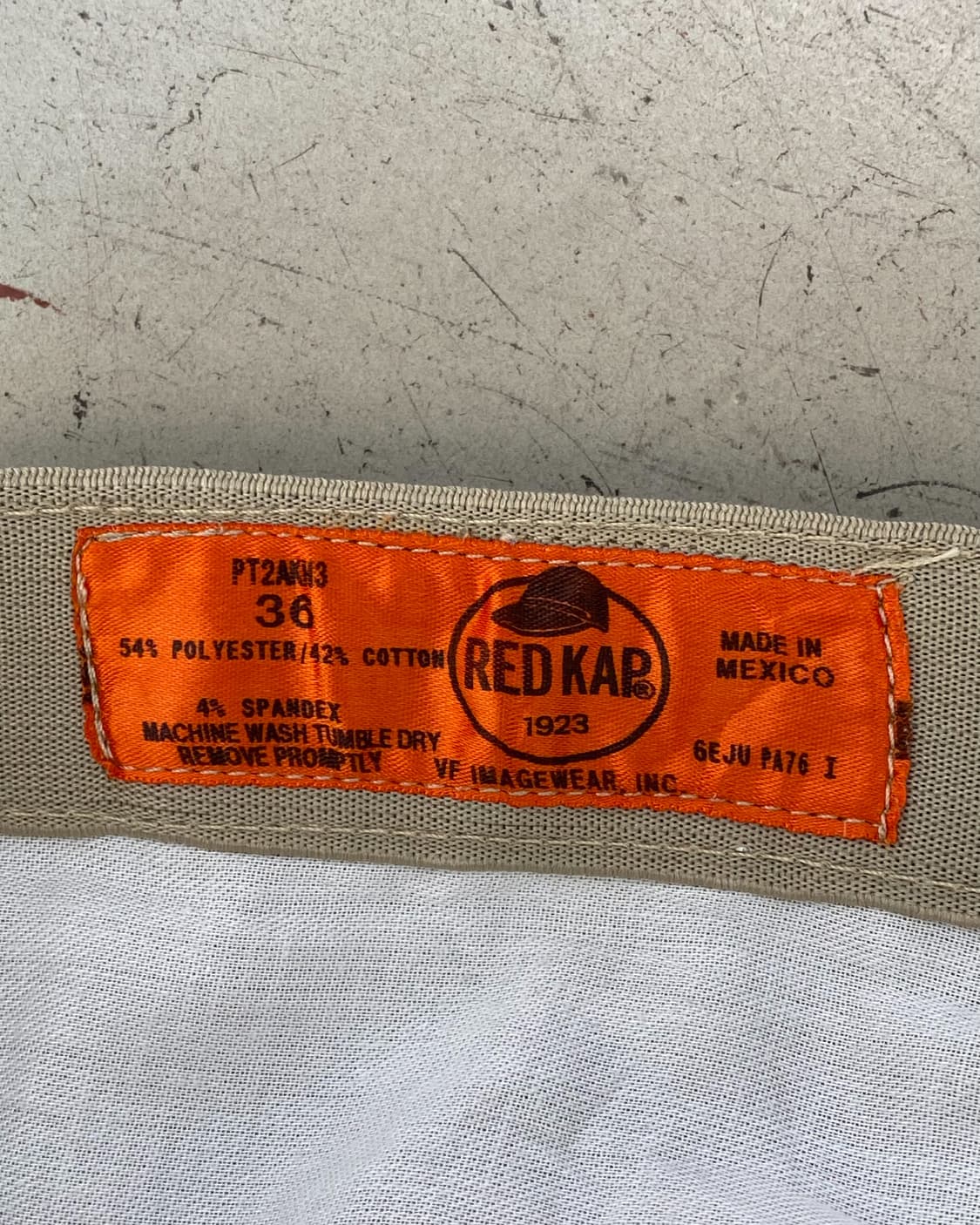 레드캡 더블 니 포켓 카고 워크 팬츠 상품이미지8