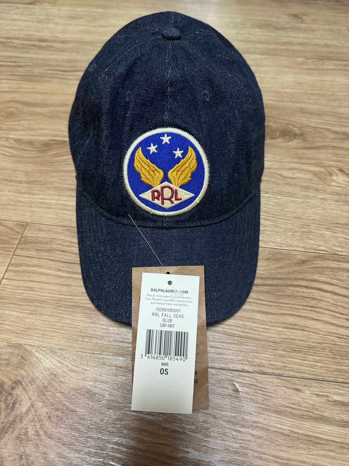 더블알엘 가먼트 다잉 트윌 볼캡 인디고 상품이미지2