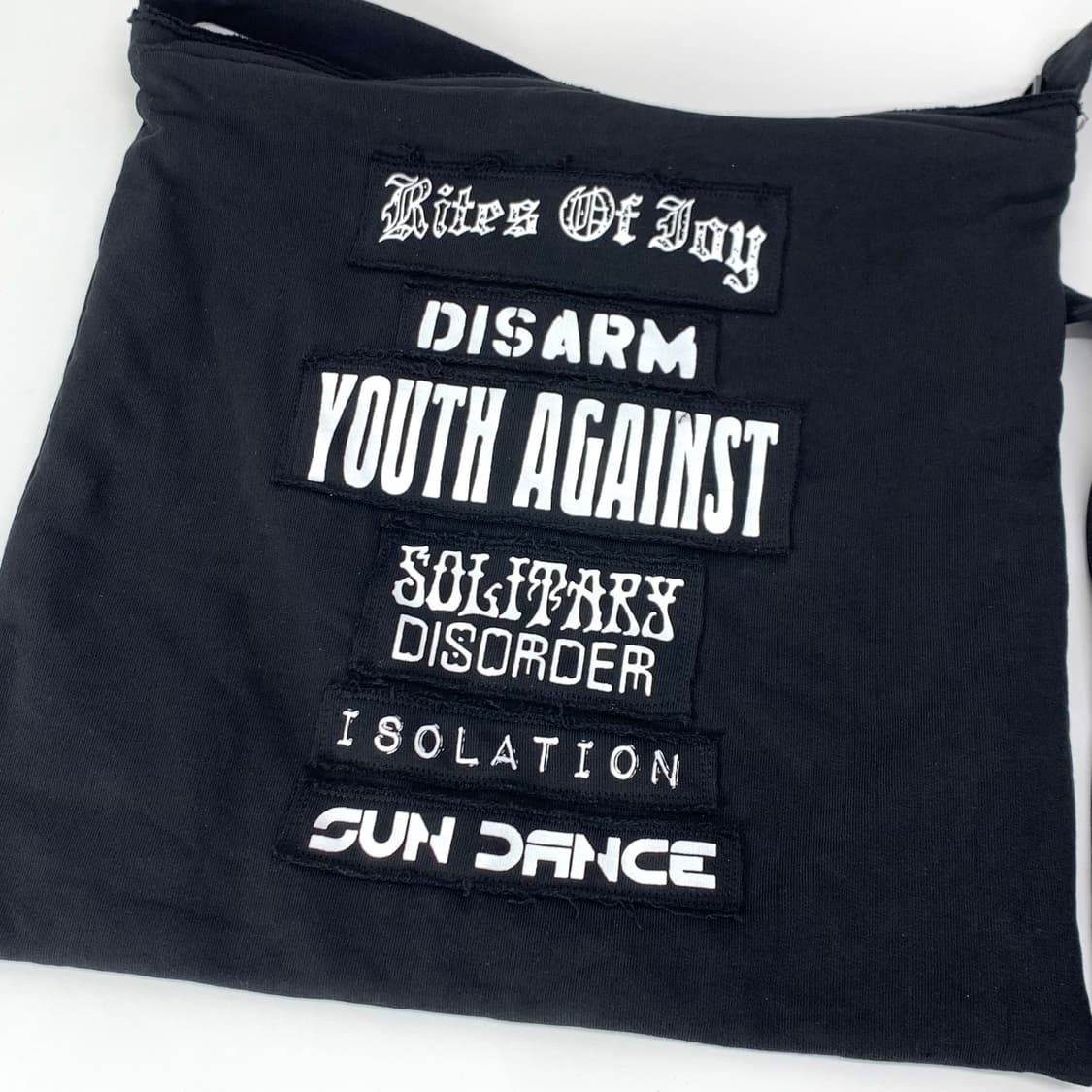 라프시몬스 21ss 패치워크 크로스백 상품이미지2