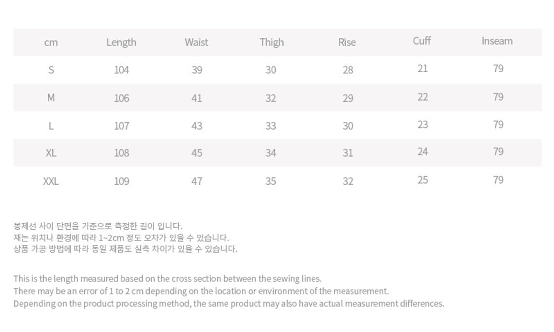 유니폼브릿지 셀비지 데님 팬츠 XXL 상품이미지8